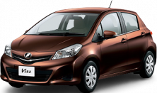 Toyota Vitz III правый руль (5дв 4WD) (XP130) 2010-2016