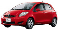 Toyota Vitz II правый руль (5дв 4WD) (XP90) 2005-2010
