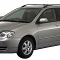 Автомобильные коврики ЭВА (EVA) для Toyota Corolla Fielder I правый руль (E120 4WD) 2000-2006 